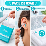 Limpiador Adhesivo para Oídos – Pack de 24