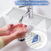 Protector Salpicaduras Fregadero Silicona Color Gris