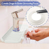 Protector Salpicaduras Fregadero Silicona Color Gris