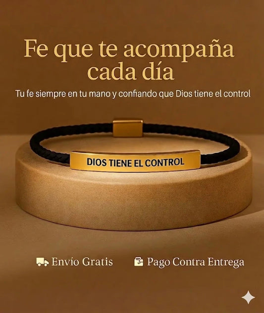 Pulsera Dios tiene el Control