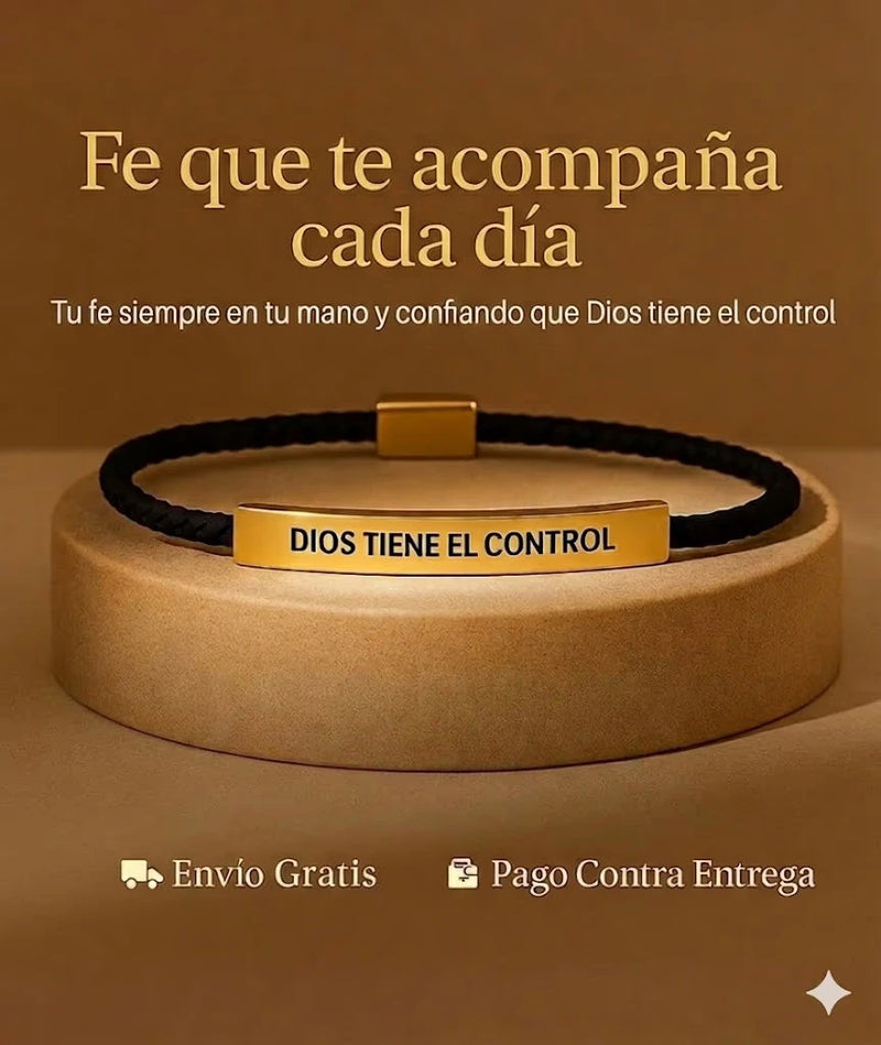 Pulsera Dios tiene el Control