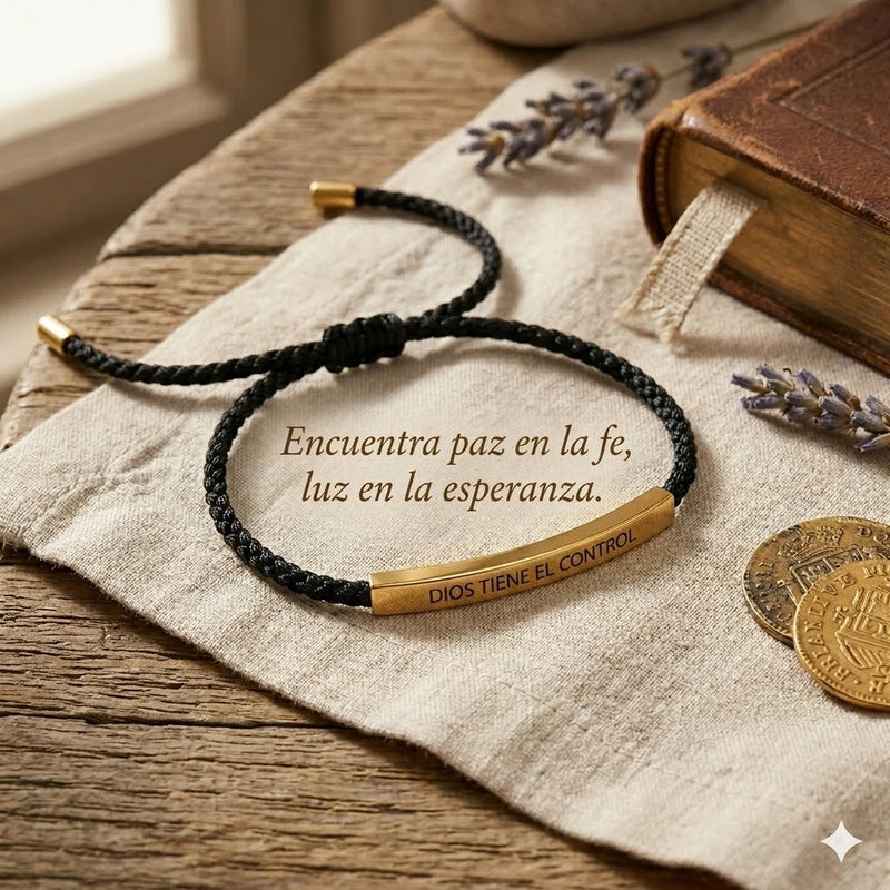 Pulsera Dios tiene el Control