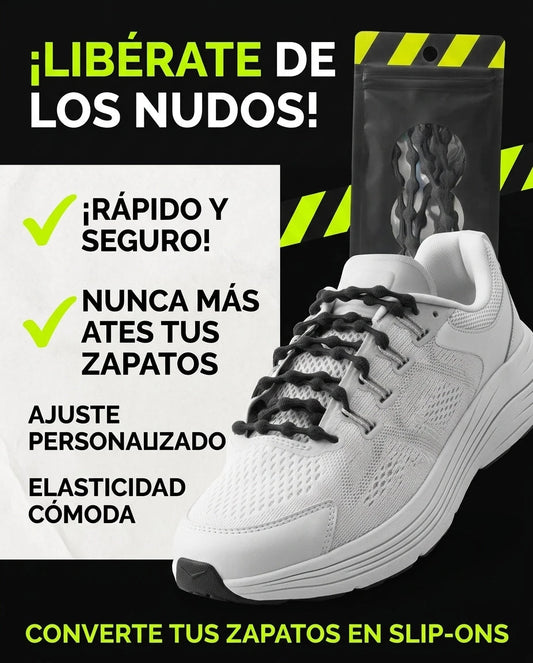 Cordones Elásticos Sin Nudo para Correr