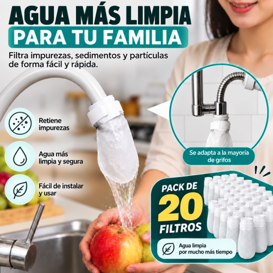 Filtro Para Grifo De Cocina (Pack 20 Unidades)