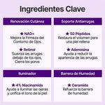 Crema Coreana Nº9 para el Contorno de Ojos | Retinol + NAD+