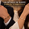 Pulsera Trébol Ajustable — Un detalle de suerte para él o para ella