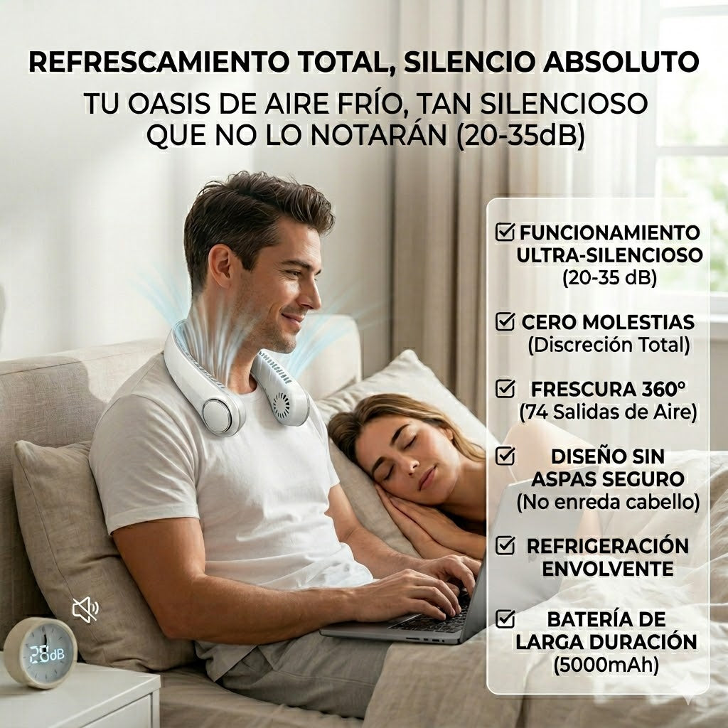 Ventilador de Cuello Portátil