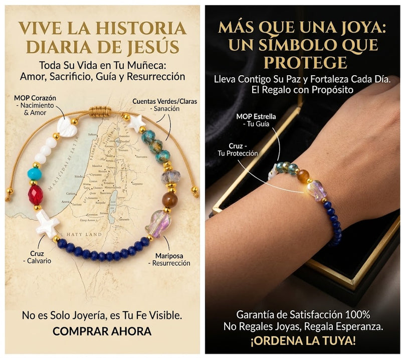 La historia de Jesús en tu muñeca