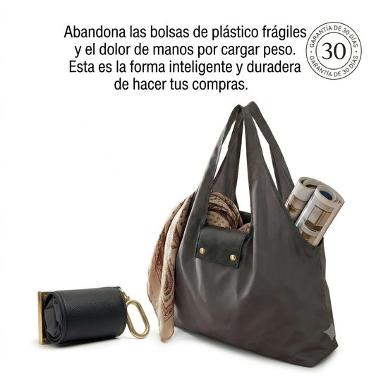 Bolsa de Compra Plegable con Llavero