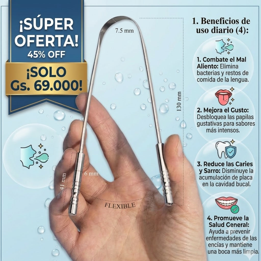 Raspador de Lengua