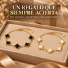 Pulsera Trébol Ajustable — Un detalle de suerte para él o para ella