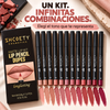 Set de 12 Lápices Delineadores Mate