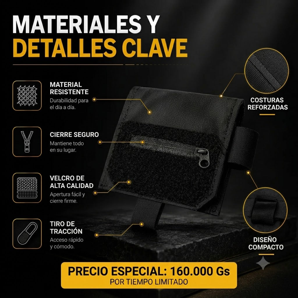 Cartera Oculta para Cinturón