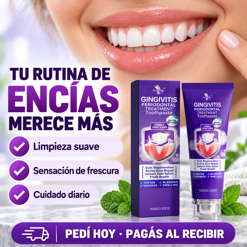 Pasta Dental para Protección de Encías