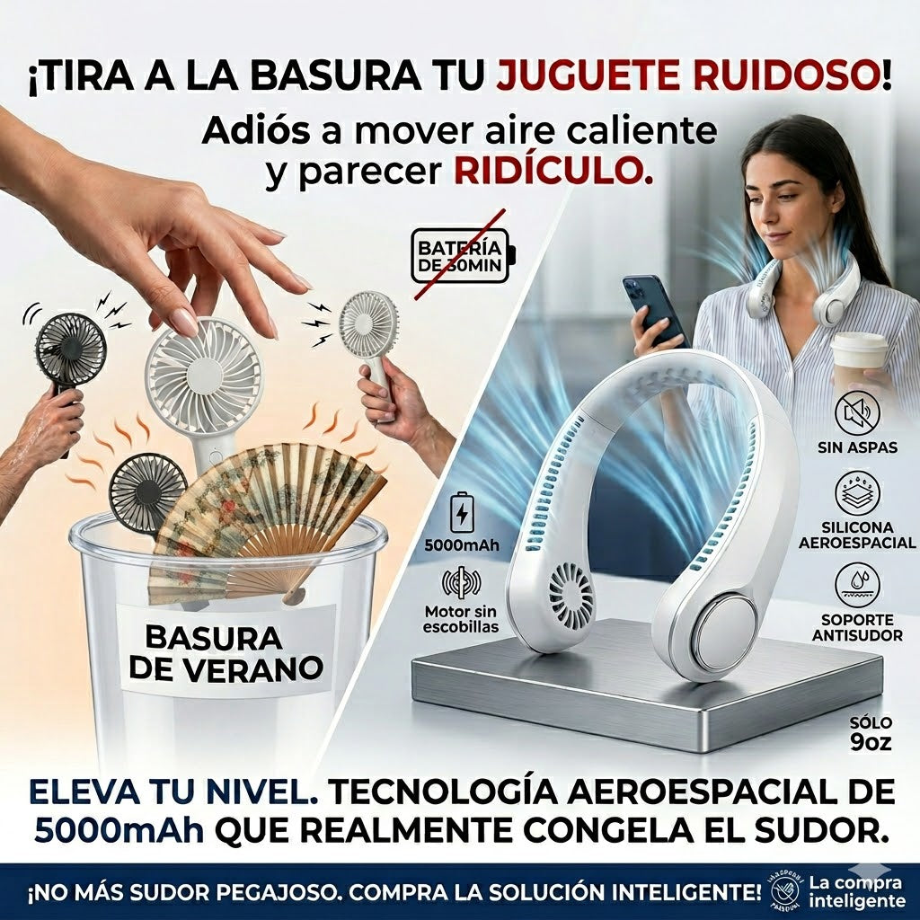 Ventilador de Cuello Portátil
