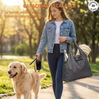 Bolsa de Compra Plegable con Llavero