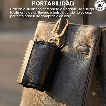 Bolsa de Compra Plegable con Llavero