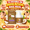 Crema Depilatoria Facial con Aceite de Coco