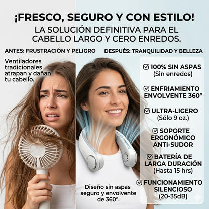 Ventilador de Cuello Portátil