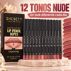 Set de 12 Lápices Delineadores Mate