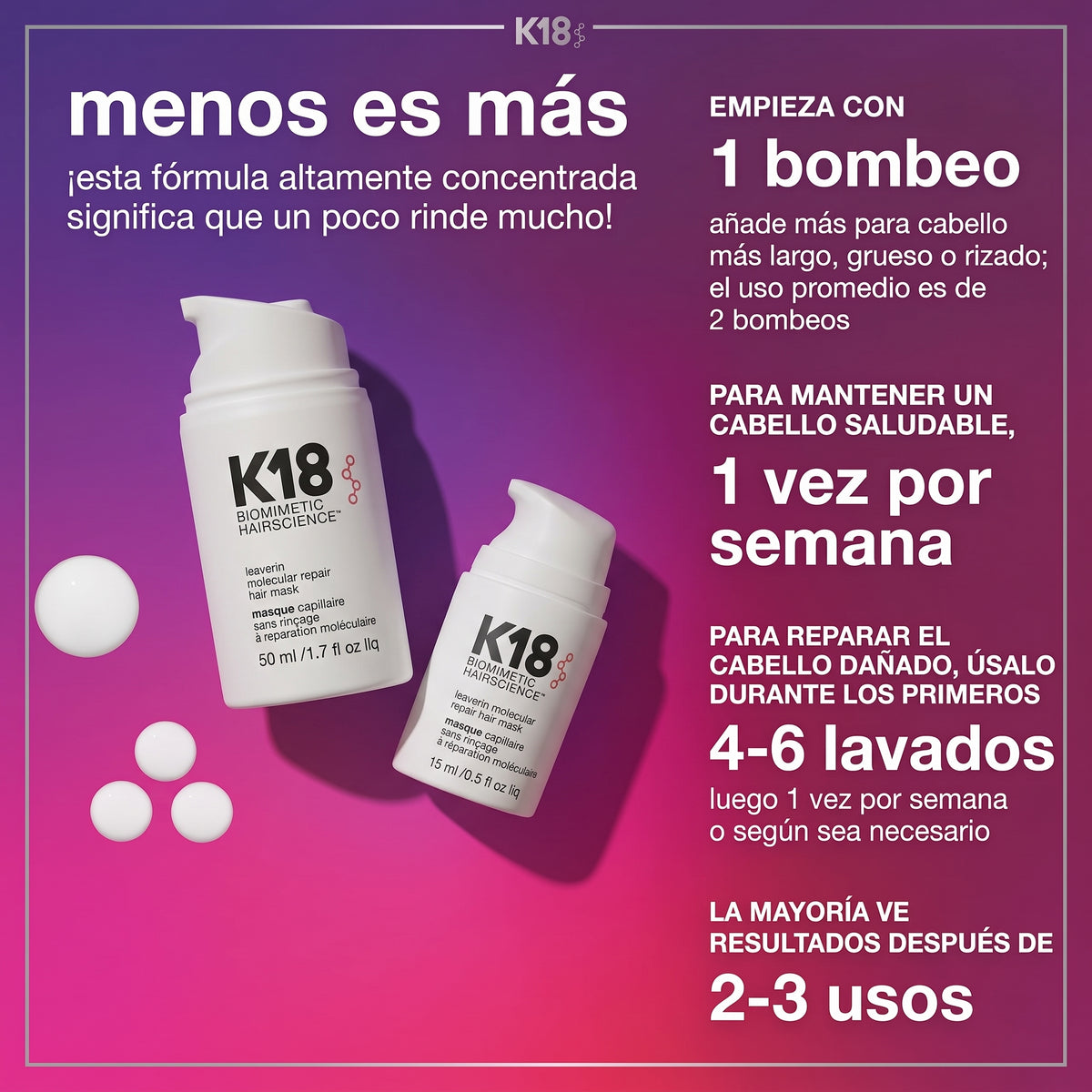 K18 Mascarilla Reparadora Capilar
