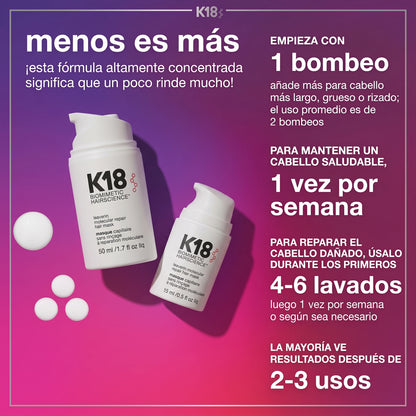 K18 Mascarilla Reparadora Capilar