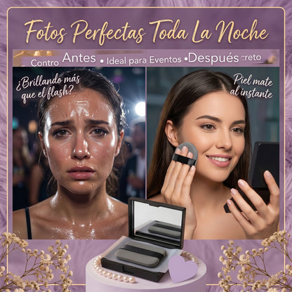 Papel Absorbente Facial con Espejo