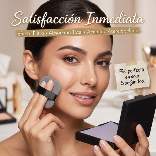 Papel Absorbente Facial con Espejo