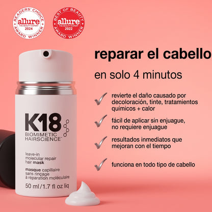 K18 Mascarilla Reparadora Capilar