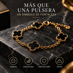 Pulsera Trébol Ajustable — Un detalle de suerte para él o para ella