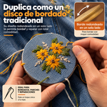 Kit de tejer para zurcido de ropa