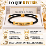 Pulsera “Dios Tiene el Control” — Ajustable y lista para regalar